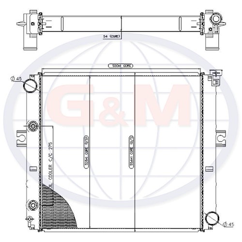 Radiator for toyota - for,