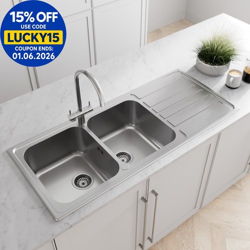 Sinkoro inset kitchen sink - kitchen, 2