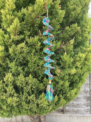 Multicoloured spiral wind - multicoloured,