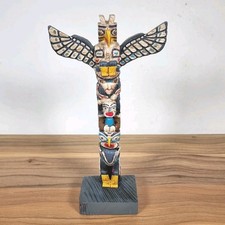 Canadian TOTEM POLE Ornament Model 7.5" 19cm First Nation Native American Indian