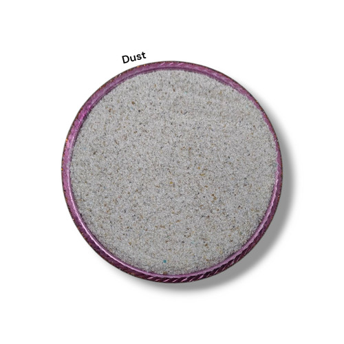 Crushed gray agate - agate, dust