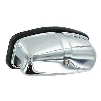 New chrome license plate - new,