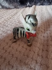 Vintage Baby Zebra Ornament