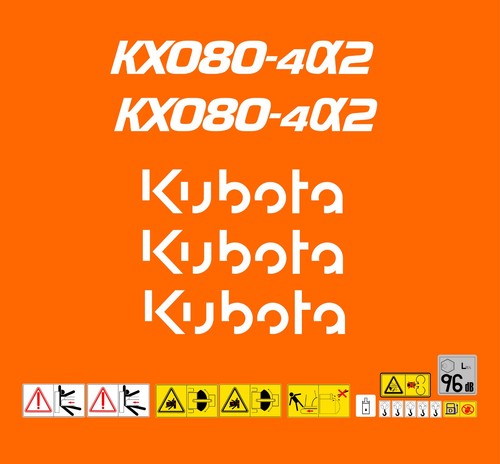 Kubota kx080 4a2 - kx080-4a2, mini