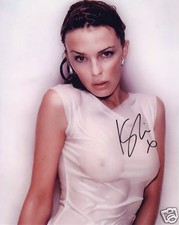 KYLIE MINOGUE AUTOGRAPH SIGNED