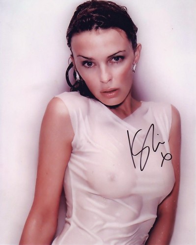 Kylie minogue autograph signed - kylie,