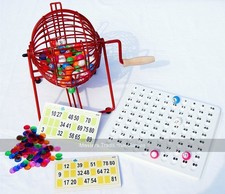 Masters Home Bingo Set - Bingo Cage, 90 Balls, Tickets, Tray and Markers (UK)