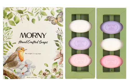 Morny hand crafted soaps - hand,
