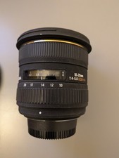 Sigma 10-20mm f/4-5.6 EX DC