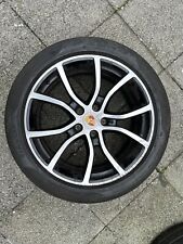 Porsche 9Y0 Cayenne SUV 21" Exclusive Design Alloy Wheels Pirelli Summer Tyres