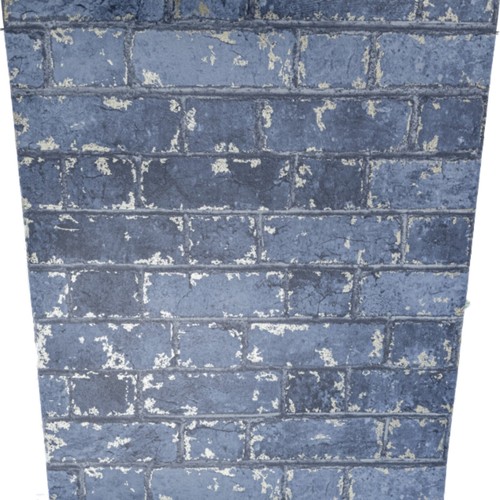 Metallic wallpaper white navy - metallic,