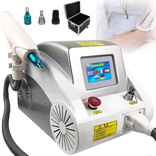 Portable ND:YAG eyebrow tattoo