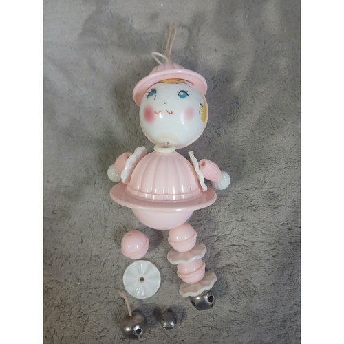Vtg pink plastic nursery - vtg,
