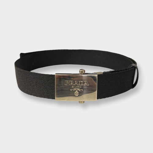 Prada women logo tape - logo, black