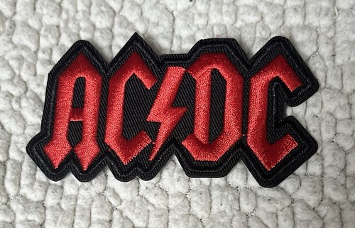 Acdc patch band badges sew - acdc,