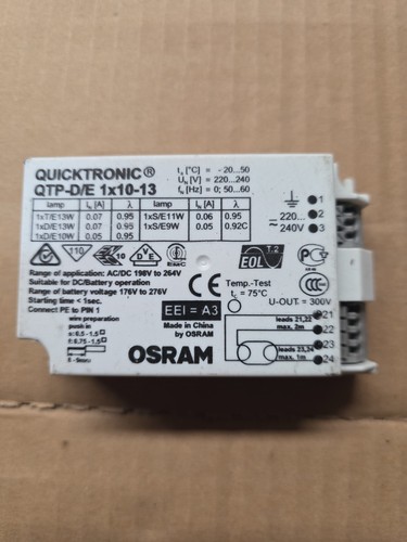 Osram quicktronic qtp - osram,