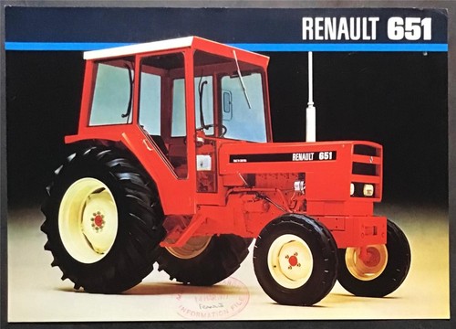Renault 651 tractor - renault,