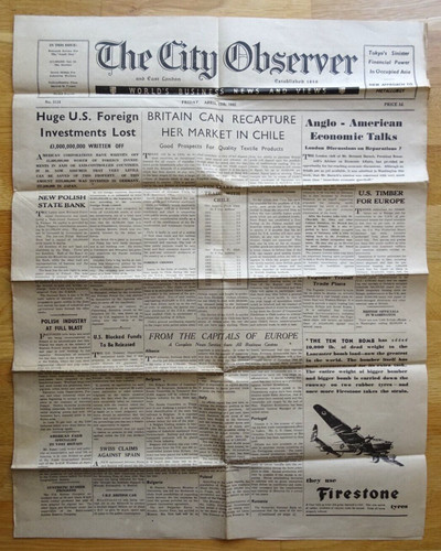1945 the city and east - the, "and