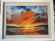 Highlands Sunset - New Original Oil Painting