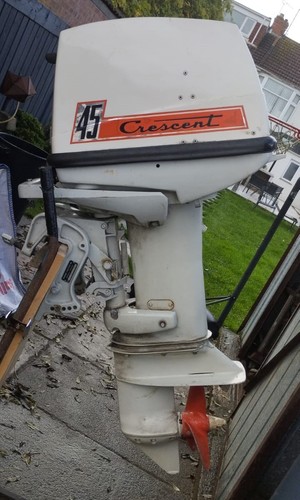 Monark crescent 45hp outboard - crescent,