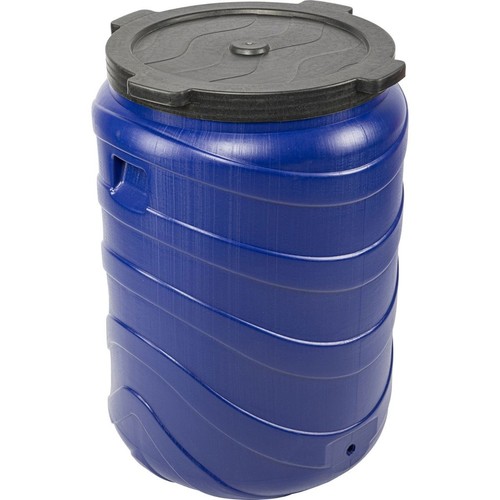 Plastic barrel with screw cap - plastic,