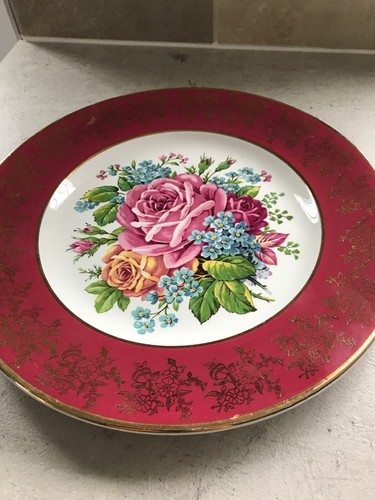 Plate rich cerise - in,