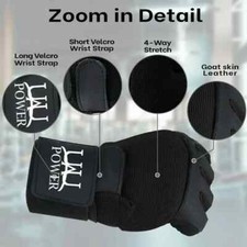 Weight Lifting Gloves Leather