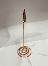 1 Bronze Metal Table Number
