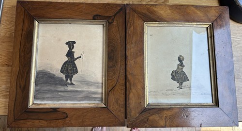 Antique 19th century pair - pair, of