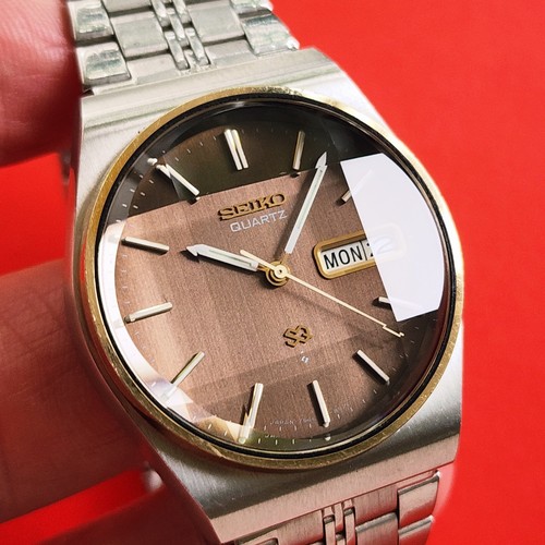 Seiko 1979 brown dial - brown,