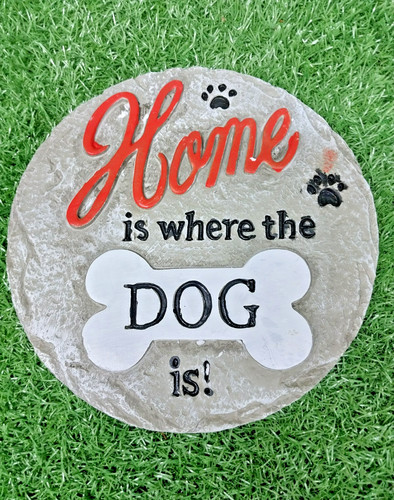 Dog plaque 2cm 25cm latex - dog,