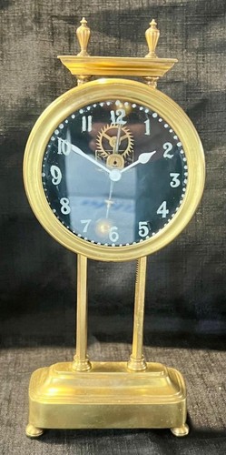 Antique gravity clock - , mystery
