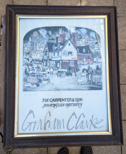Graham clarke signed art - graham,