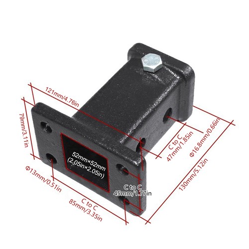 2in bolt receiver tube tow - 2in, on