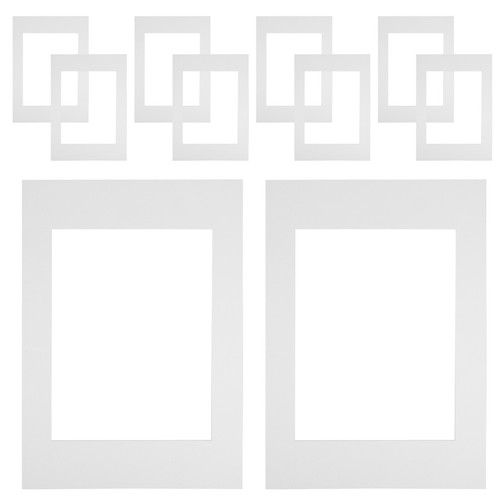 Craft paper photo mats - craft,