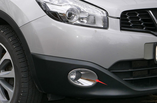 Abs chrome front fog - chrome, light