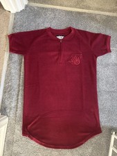 Sik Silk Burgundy Tshirt - Size M