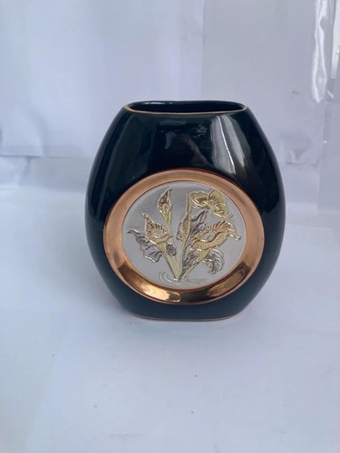 Mini chokin vase black with