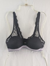 10 x Job Lot Bundle Of M&S Bra 36A Black Brand New