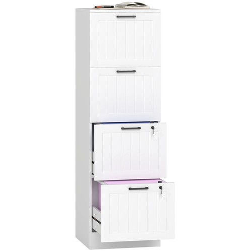 Homcom drawer file cabinet - homcom,