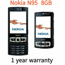 Unlocked Original NOKIA N95 8GB Mobile Phone 3G 5MP Wifi GPS 2.8''Screen GSM