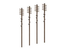 Ratio 452 Telegraph Poles HO/OO Gauge Kit