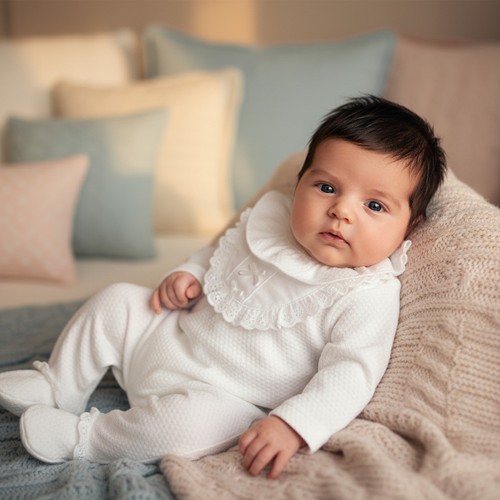 Baby girl sleepsuit babygrow - baby,