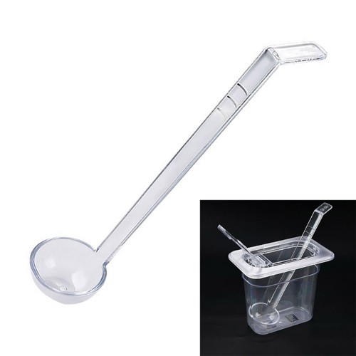 5pcs plastic ladles clear - 5pcs,