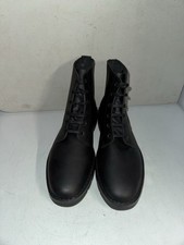 Solovair Black Greasy Leather