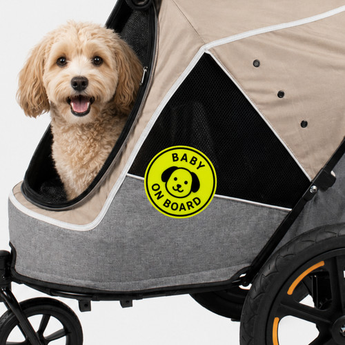 Baby board dog trailer - board,
