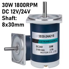 30W 12V24V 8x30MM 1800RPM