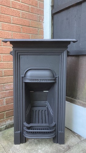 1940s cast iron - iron, fireplace