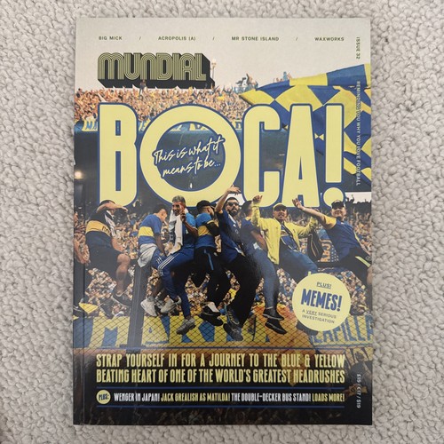 Mundial magazine issue boca - mundial,