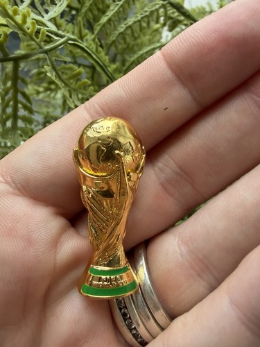 Fifa world cup trophy pin - trophy,